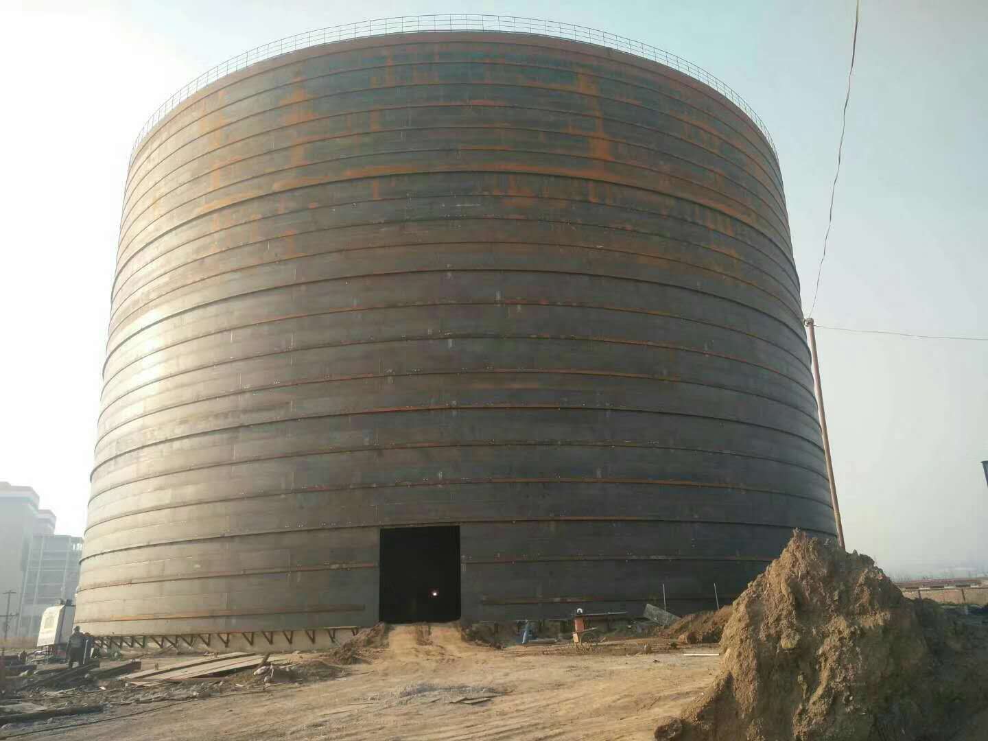 陈场镇承建大型钢板库的好处及原理