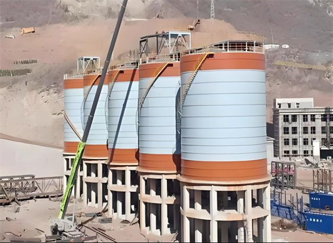 陈场镇高架钢板仓